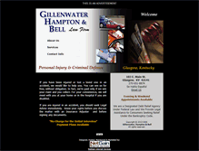 Tablet Screenshot of gillenwaterhamptonbell.com